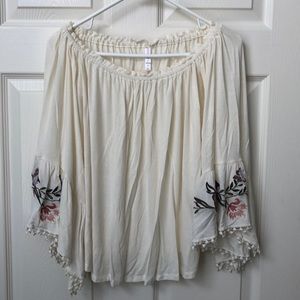 Off shoulder top